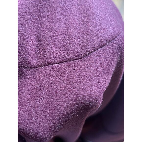 Vintage Clothing - Super Soft House Robe - Maroon - Knightsbridge - OS - Picture 5 of 5